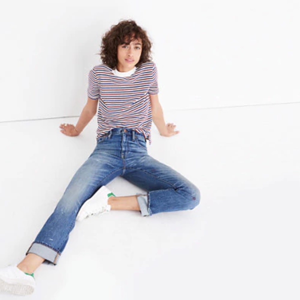 NWT Madewell slim boyjean: painter edition - Picture 3 of 8